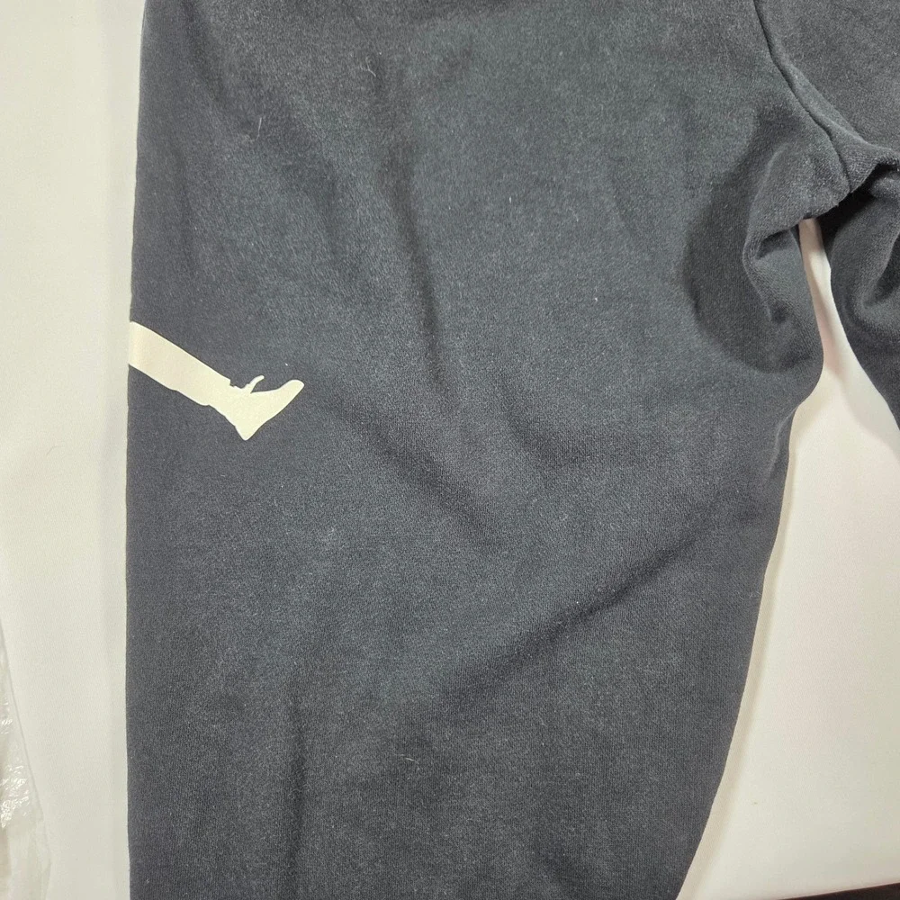 Jordan Mens Jumpman Fleece Sweatpants Black Joggers Standard Fit Medium